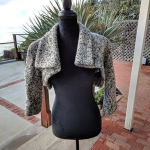 Bebe cropped wool jacket
